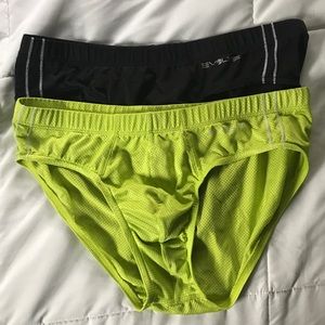 Evolve Mesh Briefs Size Medium 2 Pack Used